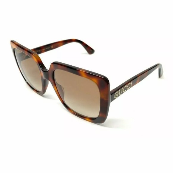 Gucci Women's Havana Brown Sunglasses! - Picture 1 of 3